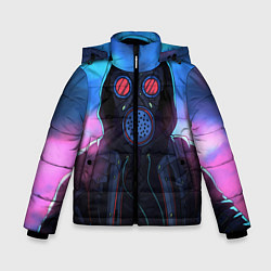 Куртка зимняя для мальчика Сталкер, цвет: 3D-светло-серый