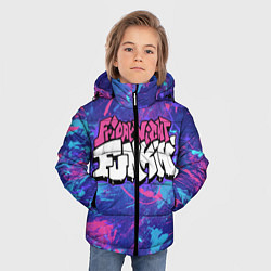 Куртка зимняя для мальчика Friday Night Funkin, цвет: 3D-черный — фото 2