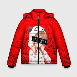 Куртка зимняя для мальчика SENPAI, цвет: 3D-черный
