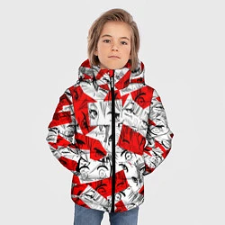 Куртка зимняя для мальчика SENPAI, цвет: 3D-черный — фото 2