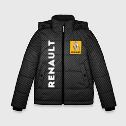 Куртка зимняя для мальчика Renault, цвет: 3D-черный
