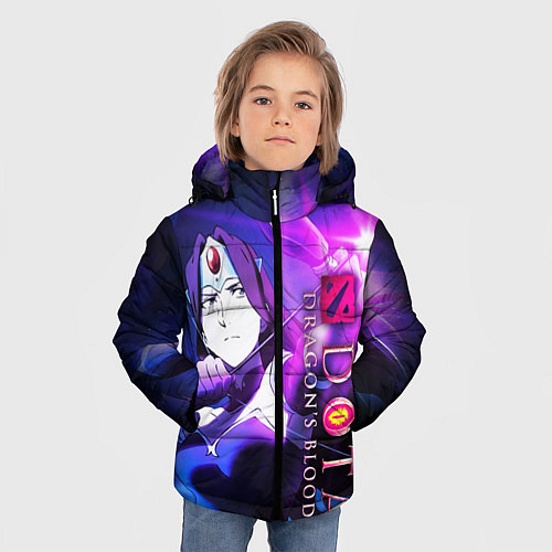 Зимняя куртка для мальчика DOTA: Кровь дракона / 3D-Черный – фото 3