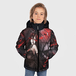 Куртка зимняя для мальчика Battleship Hime, цвет: 3D-черный — фото 2