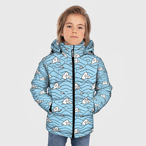 Зимняя куртка для мальчика УРУКОДАКИ САКОНДЖИ / 3D-Черный – фото 3
