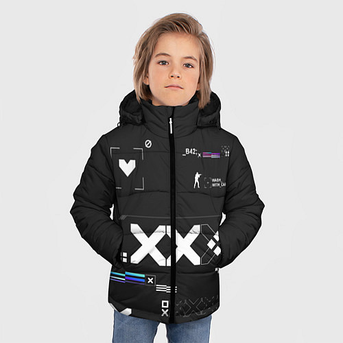 Зимняя куртка для мальчика Desert Eagle: Printstream Graphite / 3D-Черный – фото 3