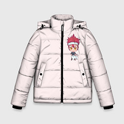 Куртка зимняя для мальчика Повар боец Сома, цвет: 3D-черный