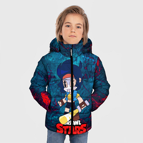 Зимняя куртка для мальчика Мстительница Биби BIBILANTE / 3D-Черный – фото 3