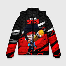 Куртка зимняя для мальчика Мстительница Биби BIBILANTE, цвет: 3D-черный