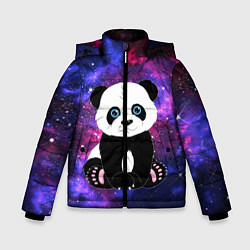 Куртка зимняя для мальчика Space Panda, цвет: 3D-черный