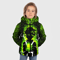 Куртка зимняя для мальчика ДЕКУ МОЯ ГЕРОЙСКАЯ АКАДЕМИЯ, цвет: 3D-светло-серый — фото 2
