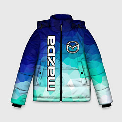 Куртка зимняя для мальчика Mazda Motor, цвет: 3D-черный