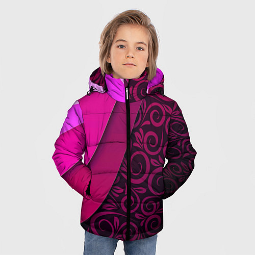 Зимняя куртка для мальчика BUTTERFLY / 3D-Черный – фото 3