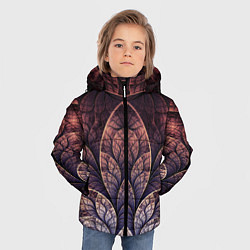 Куртка зимняя для мальчика LOTUS, цвет: 3D-черный — фото 2
