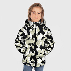 Куртка зимняя для мальчика Холодный камуфляж, цвет: 3D-черный — фото 2