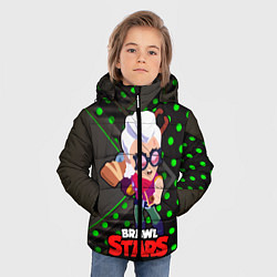 Куртка зимняя для мальчика Белль Belle Brawl Stars, цвет: 3D-черный — фото 2