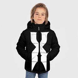 Куртка зимняя для мальчика X DMX, цвет: 3D-черный — фото 2