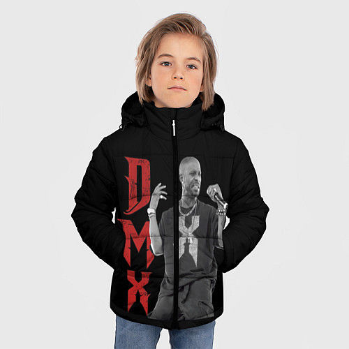 Зимняя куртка для мальчика DMX Earl Simmons / 3D-Черный – фото 3