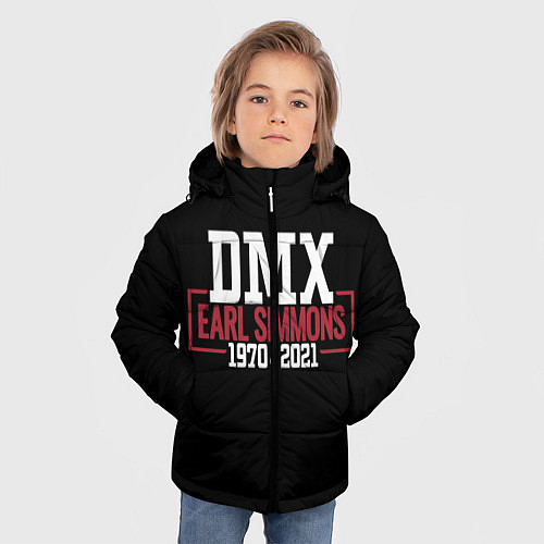 Зимняя куртка для мальчика Earl Simmons 1970-2021 DMX / 3D-Черный – фото 3