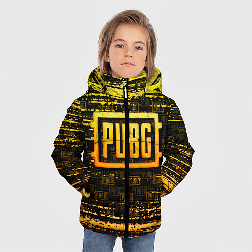 Зимняя куртка для мальчика PUBG ПАБГ / 3D-Черный – фото 3