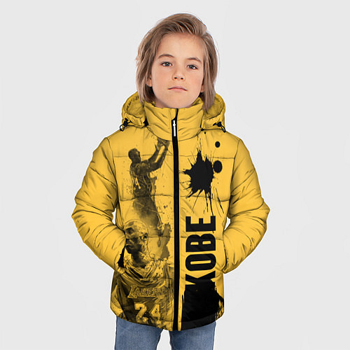 Зимняя куртка для мальчика Kobe / 3D-Черный – фото 3