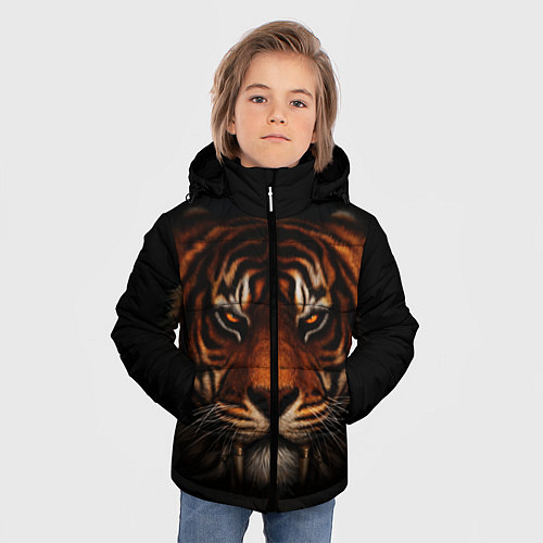 Зимняя куртка для мальчика TIGER / 3D-Красный – фото 3