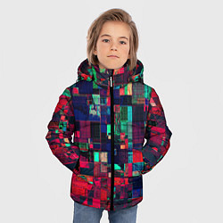 Куртка зимняя для мальчика HAPPY WINDOWS, цвет: 3D-черный — фото 2