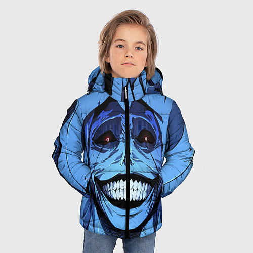 Зимняя куртка для мальчика ПОДНЯТИЕ УРОВНЯ В ОДИНОЧКУ / 3D-Черный – фото 3