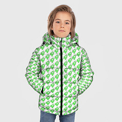 Куртка зимняя для мальчика Мозговые слизни, цвет: 3D-черный — фото 2