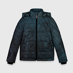 Куртка зимняя для мальчика Dark Texture, цвет: 3D-черный