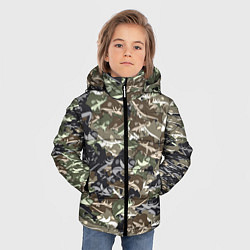 Куртка зимняя для мальчика Камуфляж для рыбака, цвет: 3D-светло-серый — фото 2