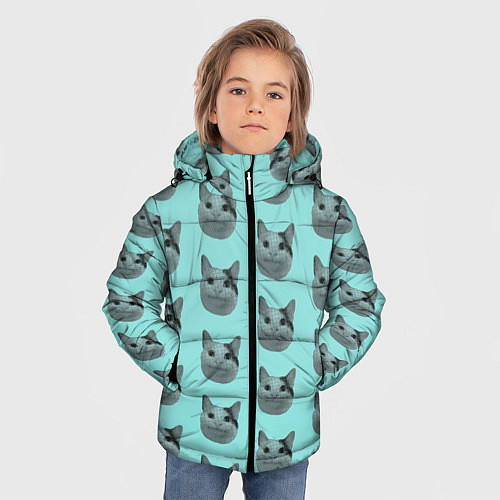Зимняя куртка для мальчика ШТОШ / 3D-Черный – фото 3