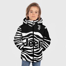 Куртка зимняя для мальчика JUVENTUS TORINO HOME, цвет: 3D-черный — фото 2