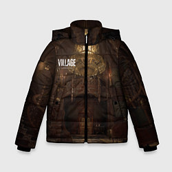 Куртка зимняя для мальчика RESIDENT EVIL VILLAGE, цвет: 3D-черный