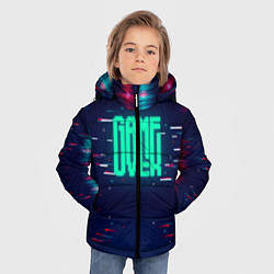 Куртка зимняя для мальчика Game Over, цвет: 3D-черный — фото 2