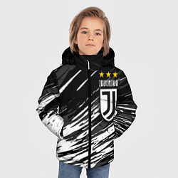 Куртка зимняя для мальчика JUVENTUS ЮВЕНТУС БРЫЗГИ, цвет: 3D-красный — фото 2