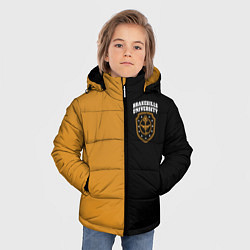 Куртка зимняя для мальчика Brakebills University, цвет: 3D-черный — фото 2