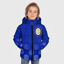 Куртка зимняя для мальчика ИНТЕР МИЛАН INTER MILAN, цвет: 3D-светло-серый — фото 2