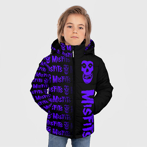 Зимняя куртка для мальчика MISFITS 9 / 3D-Черный – фото 3