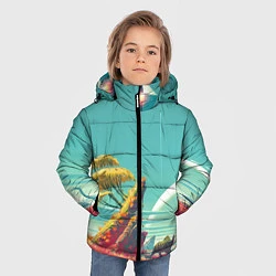 Куртка зимняя для мальчика No Man Sky, цвет: 3D-черный — фото 2
