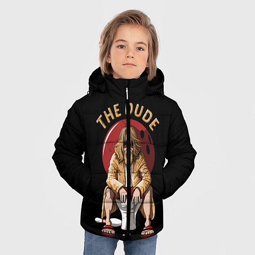 Зимняя куртка для мальчика THE DUDE Big Lebowski / 3D-Черный – фото 3