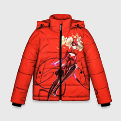 Куртка зимняя для мальчика Takamaki, цвет: 3D-черный