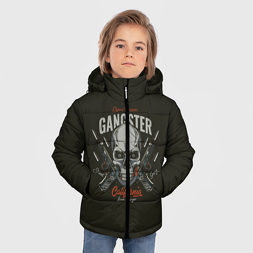 Зимняя куртка для мальчика GANGSTER / 3D-Черный – фото 3