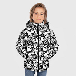 Куртка зимняя для мальчика Смерть, цвет: 3D-светло-серый — фото 2
