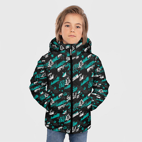 Зимняя куртка для мальчика Strong Power / 3D-Черный – фото 3