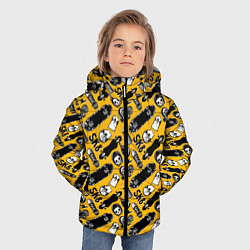 Куртка зимняя для мальчика SK8, цвет: 3D-черный — фото 2