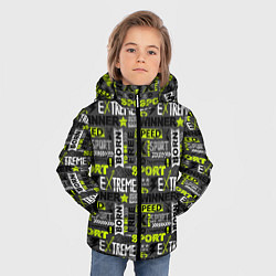Куртка зимняя для мальчика Экстремальный Спорт, цвет: 3D-черный — фото 2