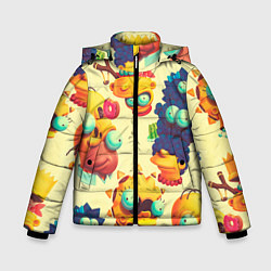Зимняя куртка для мальчика Crazy Simpsons
