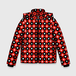Куртка зимняя для мальчика Масти, цвет: 3D-красный
