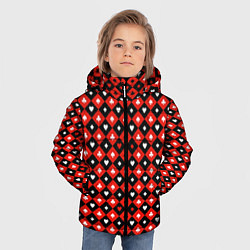 Куртка зимняя для мальчика Масти, цвет: 3D-черный — фото 2