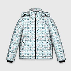 Зимняя куртка для мальчика Морской фон